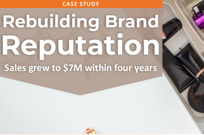 case study rebuilding brand reputation on Amazon