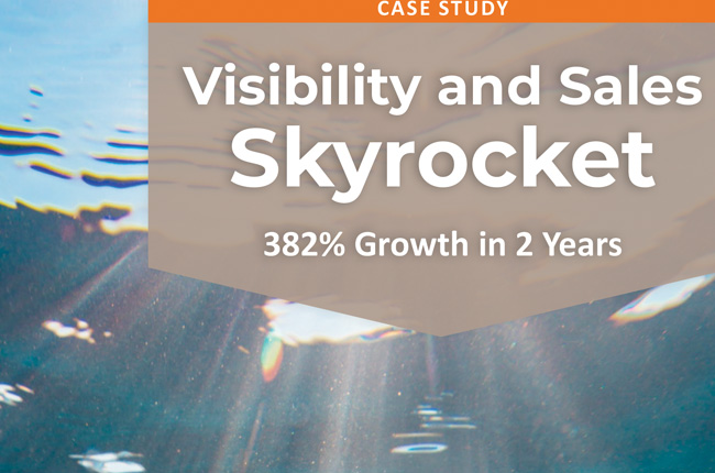 Visibility and sales skyrocket