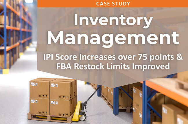 Inventory Management with Awesome Dynamic increased IPI Score over 75 points