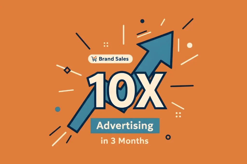 Featured image showing illustration matching the meaning of the title 10x Advertising In 3 Months