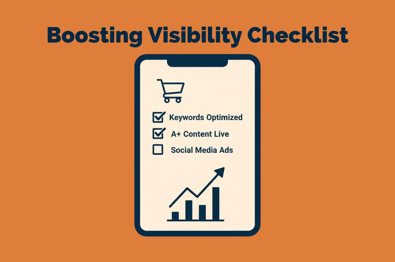 Featured image showing illustration matching the meaning of the title Boosting Visibility Checklist