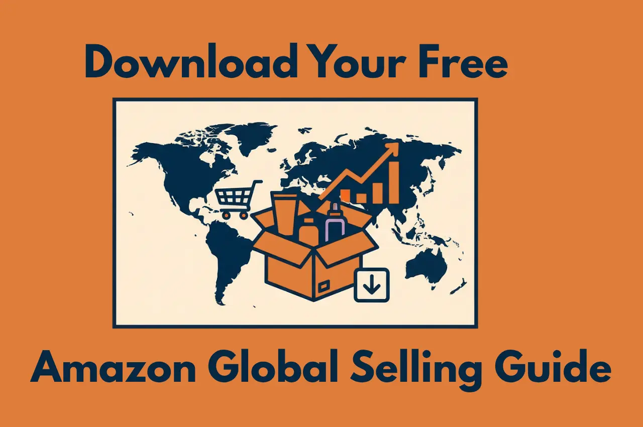 Featured image showing illustration matching the meaning of the title Download Your Free Amazon Global Selling Guide