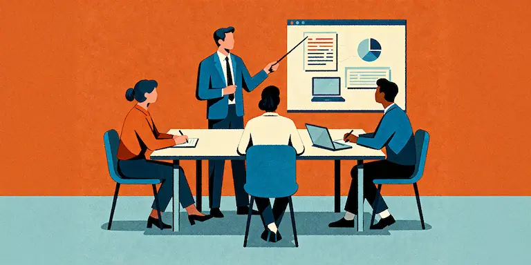 Ad strategy meeting