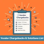 Vendor chargebacks solutions list.